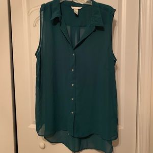 Green H&M tank top